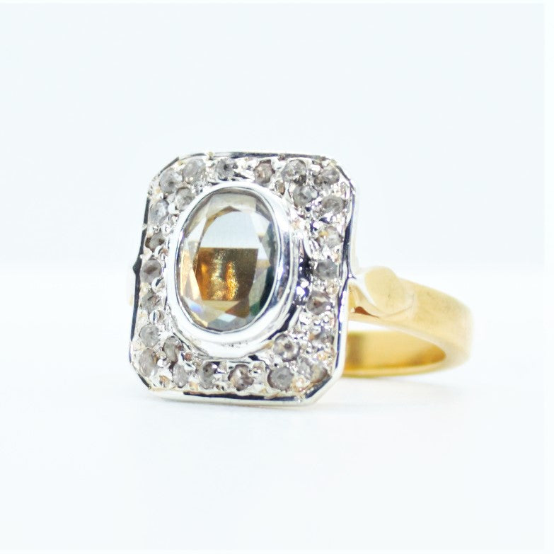 Ring Antonie 🐥 Vermilion ring set with a rhodolite garnet